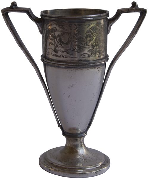 Tennis Trophy Won by May Sutton, the First American to Win Wimbledon Singles Championship